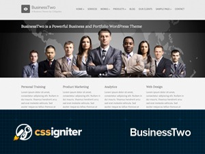 BusinessTwo WordPress template for business