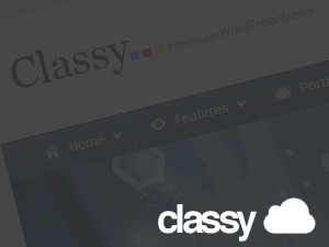Classy theme WordPress