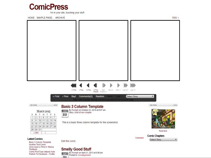 ComicPress WordPress theme free download