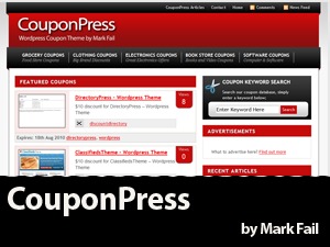 couponpress theme WordPress by PremiumPress