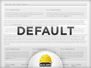 Default WordPress theme Default WordPress theme