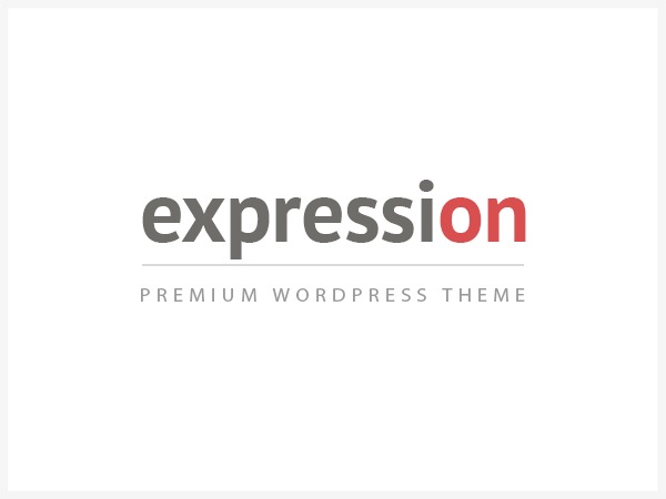 Expression WordPress gallery theme