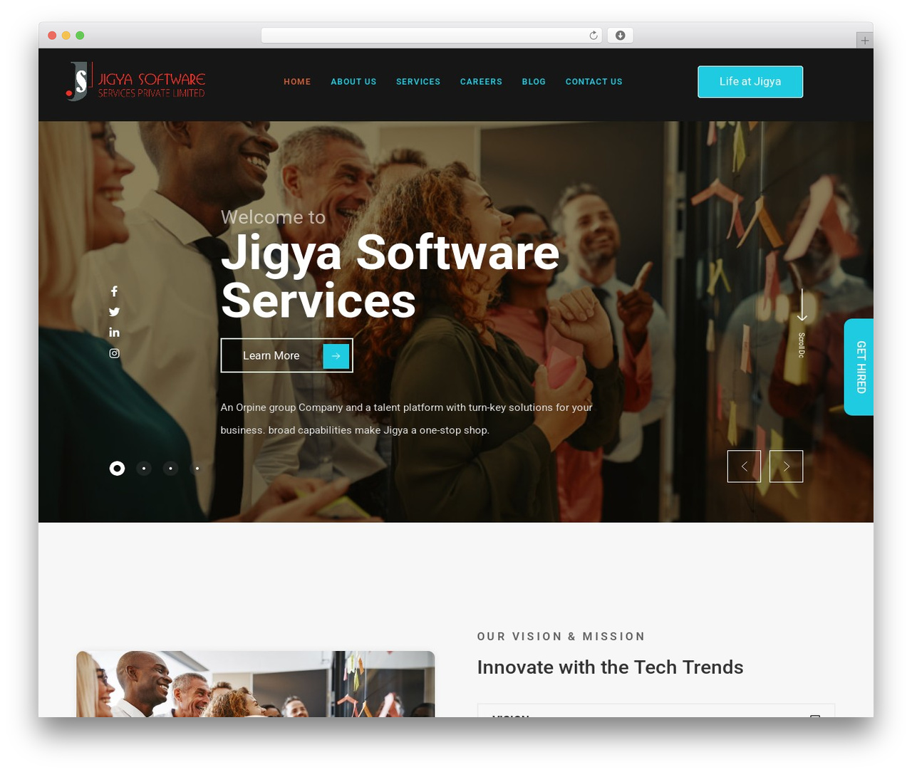Hello Elementor WordPress theme free - jigya.com