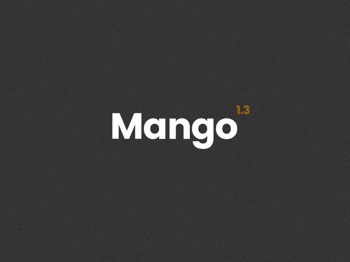 Mango theme WordPress portfolio