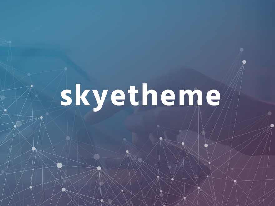 Skyetheme company WordPress theme