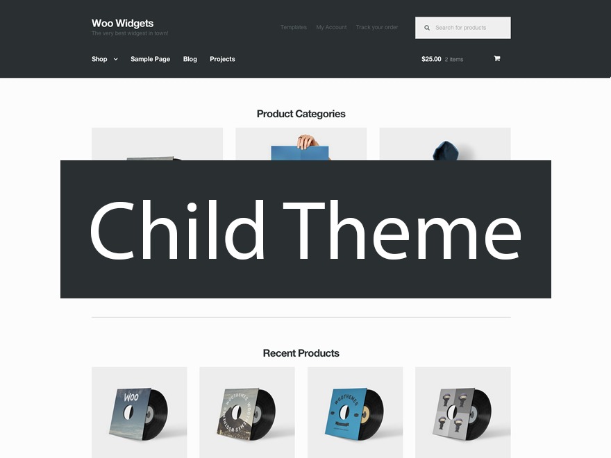 Storefront Child Theme WordPress shopping theme