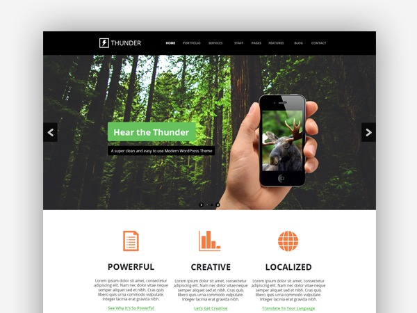 Theme WordPress Thunder Theme WordPress Thunder