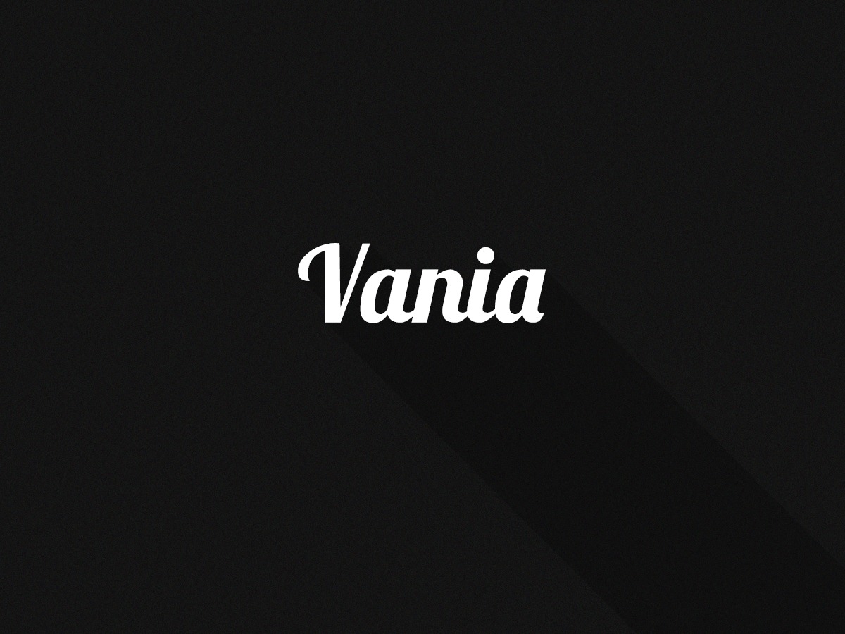 Vania WordPress theme