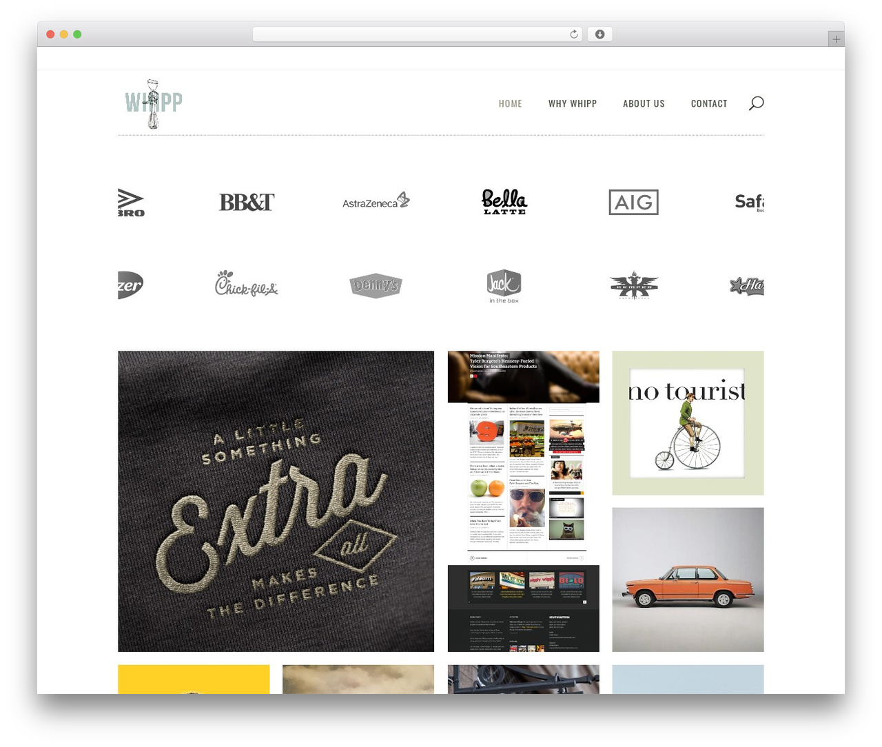 Vigor theme WordPress - whipp.me