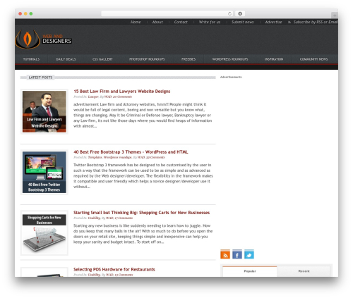 Wp freebie subscribe WordPress plugin - webanddesigners.com