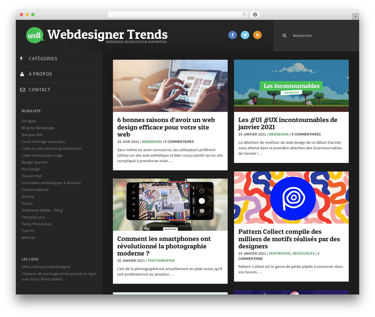 Webdesigner Trends theme WordPress - webdesignertrends.com Webdesigner Trends theme WordPress - webdesignertrends.com