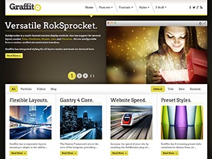 WordPress theme Graffito WordPress theme Graffito