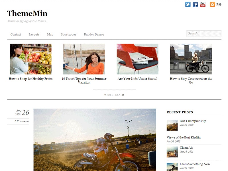 WordPress theme Themify ThemeMin WordPress theme Themify ThemeMin