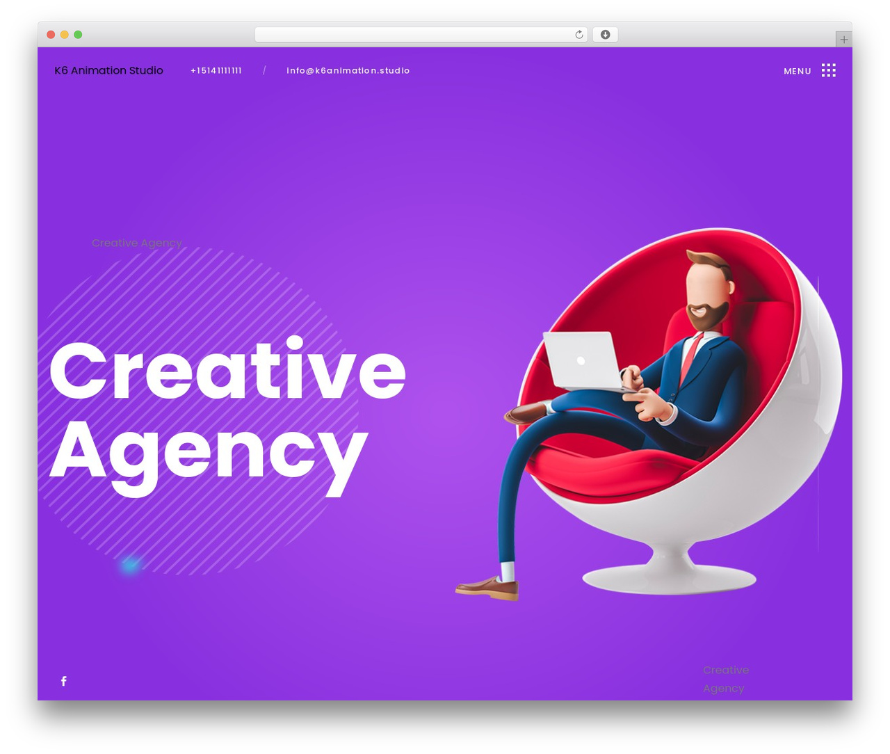 WordPress theme Wavee - k6animation.studio