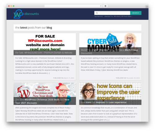 WP Coupon WP theme - wpdiscounts.com