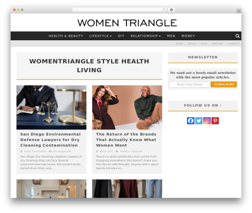 WP theme WT - womentriangle.com