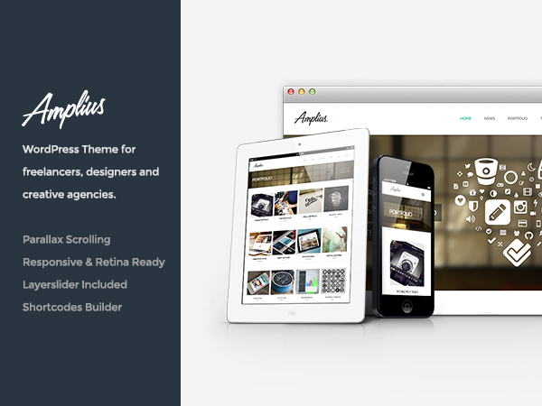 Amplius WordPress theme Amplius WordPress theme