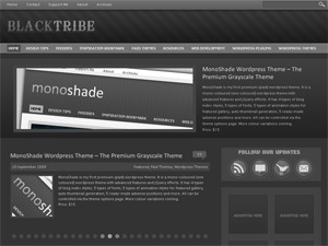 Black Tribe WordPress theme by Zen