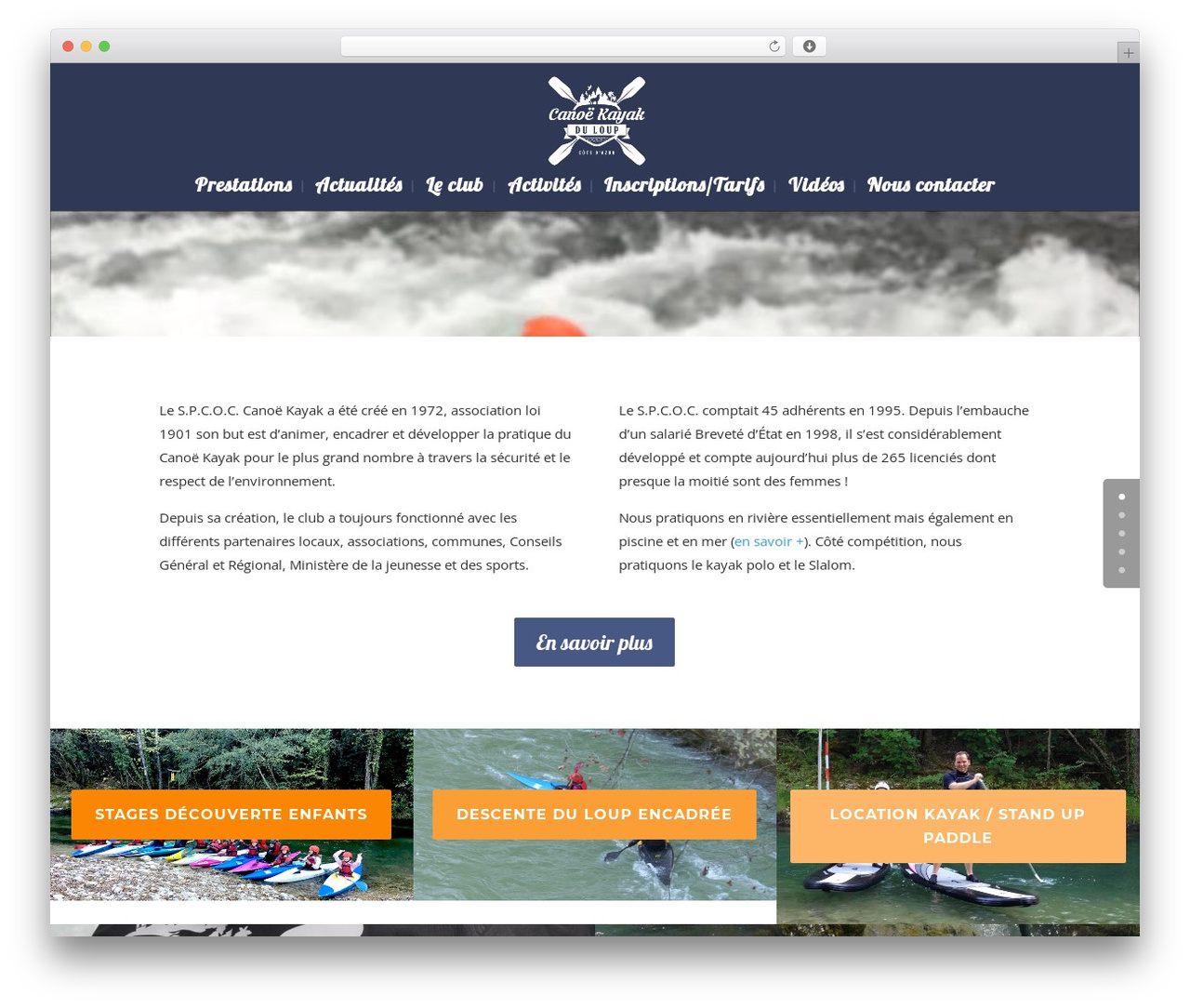 Divi WordPress theme - canoekayakduloup.com Divi WordPress theme - canoekayakduloup.com