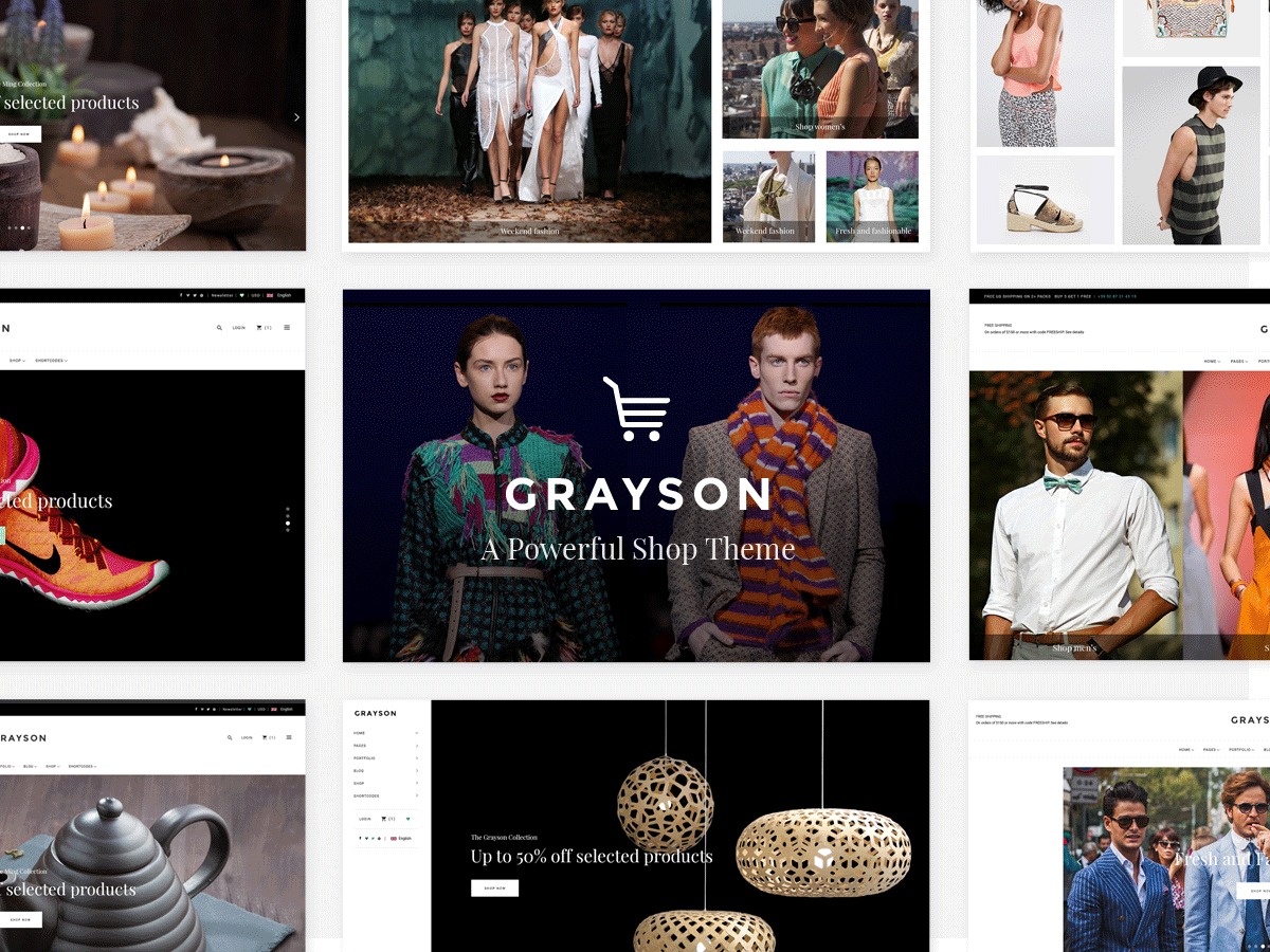 Grayson WordPress ecommerce theme Grayson WordPress ecommerce theme