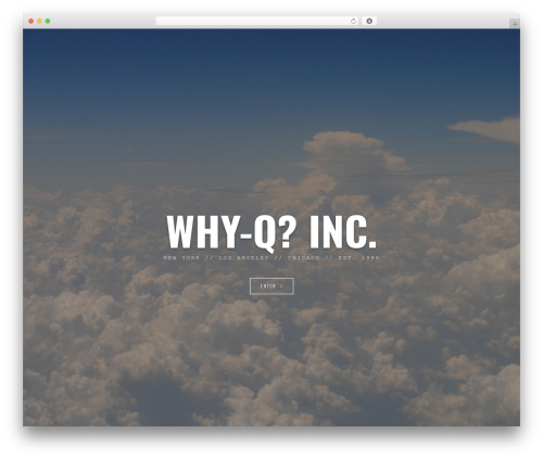 Norris WordPress theme - why-q.com