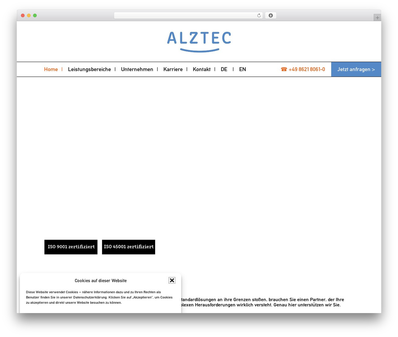 Salient WordPress page theme - alztec.com Salient WordPress page theme - alztec.com