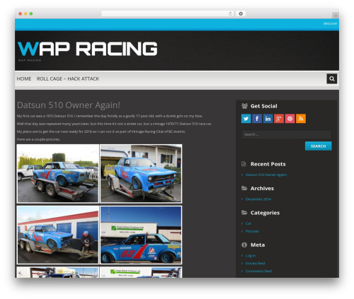 Theme WordPress Bueno - wapracing.ca