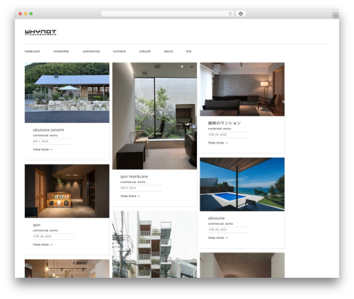 Theme WordPress whygrid Gridly - whynot-web.com