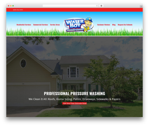 Theme WordPress Beaver Builder Theme - waterboypressurewashing.com