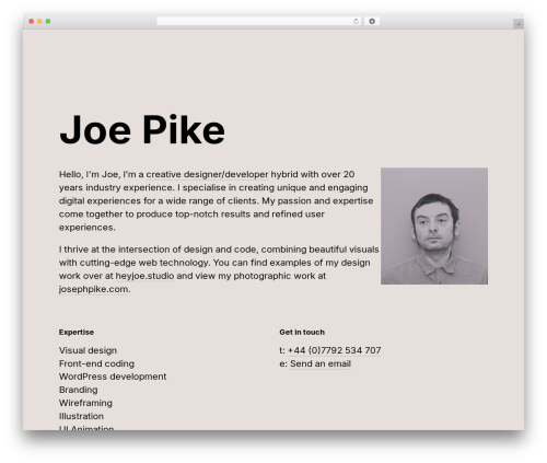 WordPress theme bacchus - whyamime.co.uk