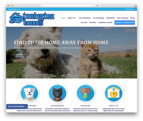 WordPress theme Beacon Theme - stoningtonkennels.com