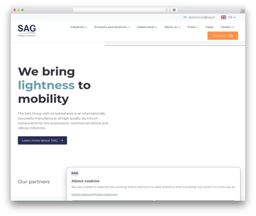 WordPress theme BootScore - sag.at WordPress theme BootScore - sag.at