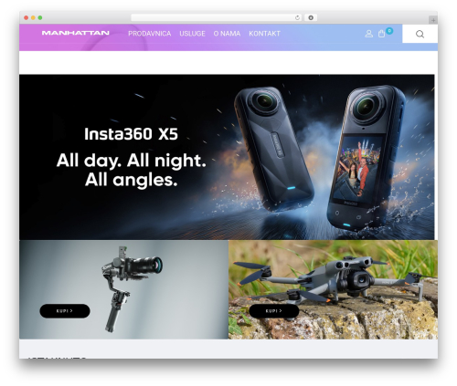 WordPress theme Cize - manhattan.rs