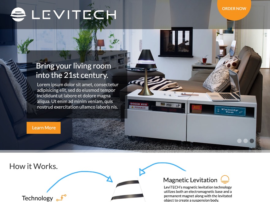WordPress theme Dot Theme