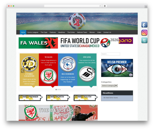 WordPress theme Expound - welshprem.com