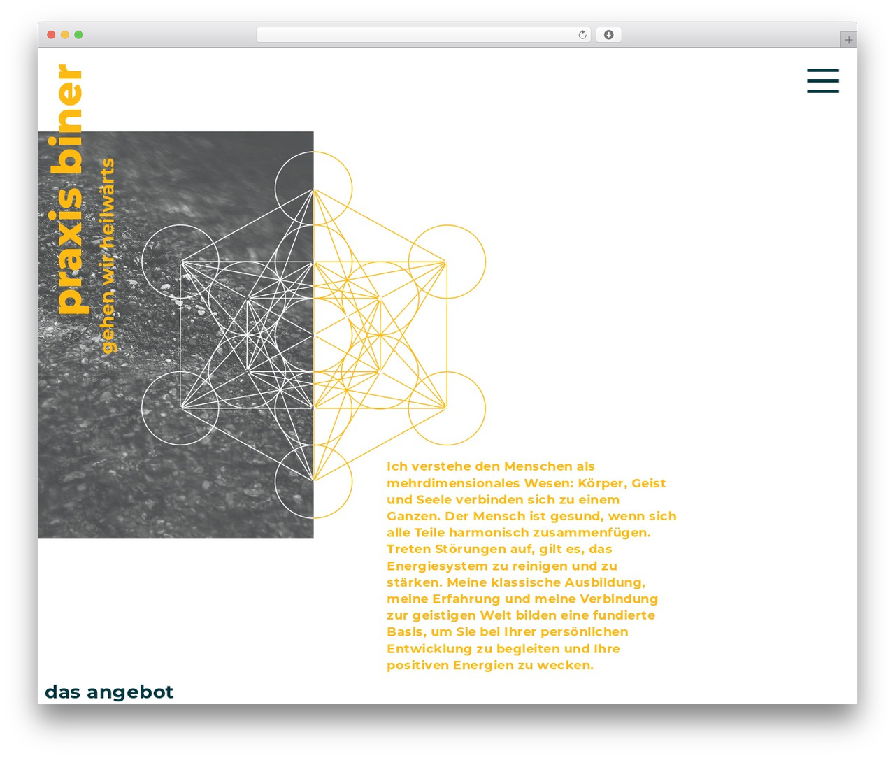 WordPress theme Praxis Biner - praxis-biner.ch