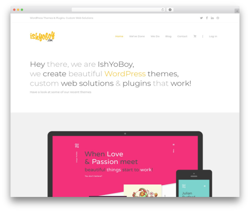WordPress theme Multicorp - ishyoboy.com