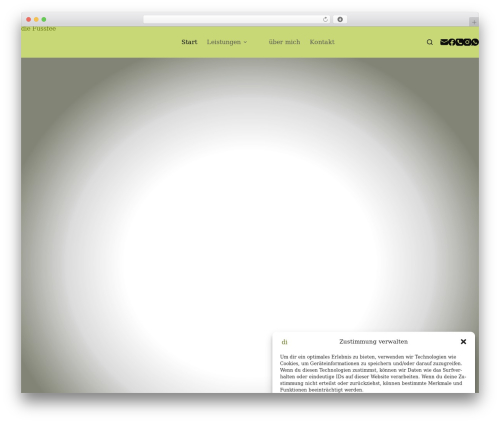 Blocksy theme WordPress - fussfee.net