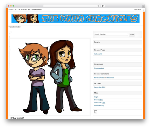 Mingle forum WordPress plugin - thewahmchronicles.com