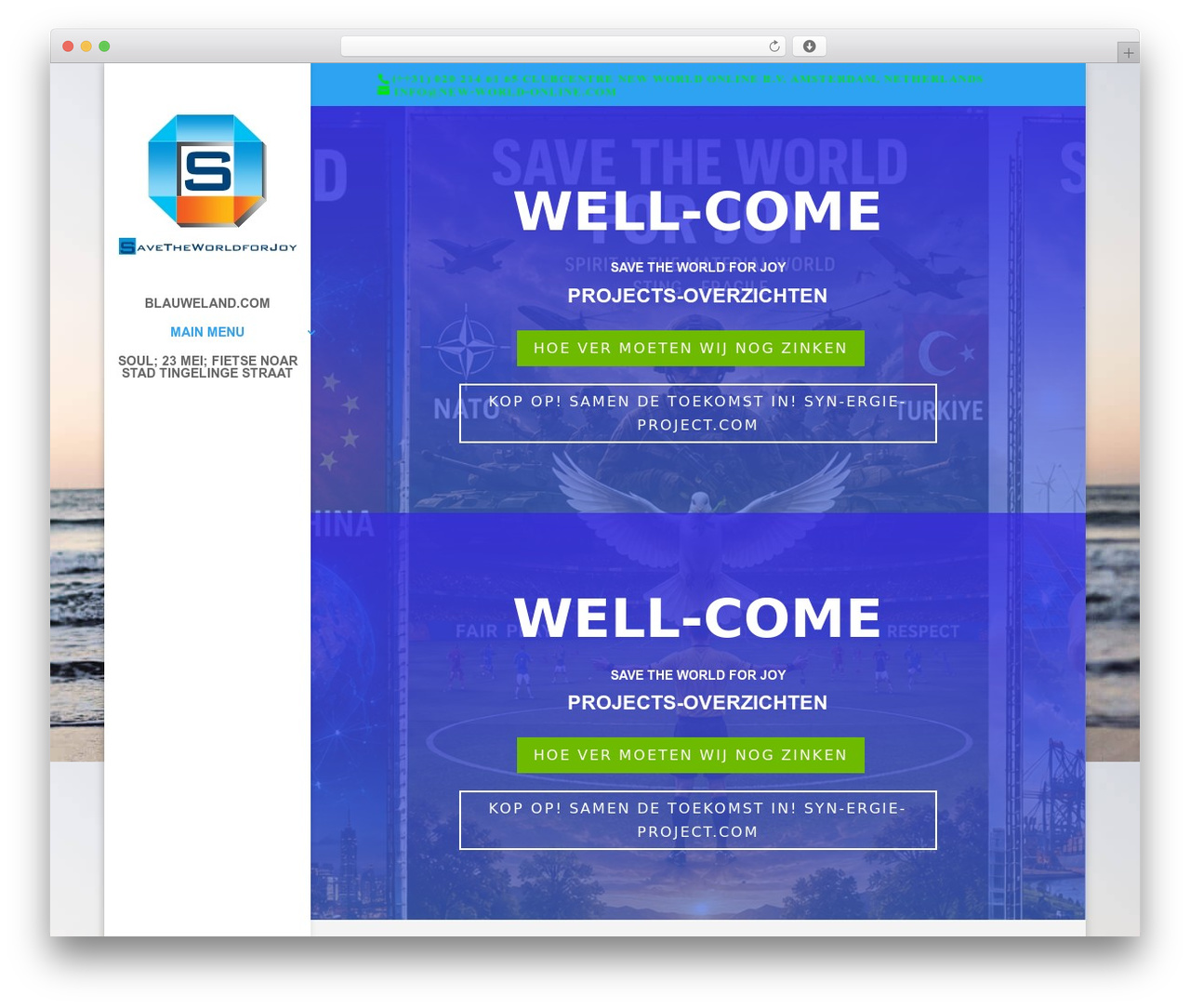 Theme WordPress Divi - blauwelandproject.com
