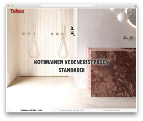 Tulppa theme WordPress - tulppa.fi