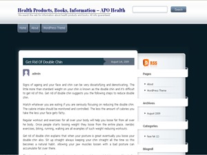 WordPress theme Catastrophe WordPress theme Catastrophe