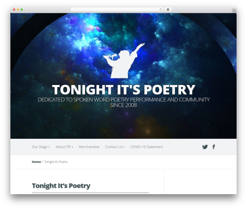 Magic Embeds free WordPress plugin - tonightitspoetry.com