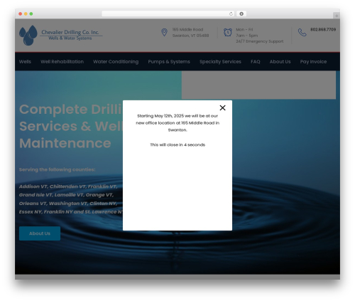 Fixnox theme WordPress - chevalierdrilling.com