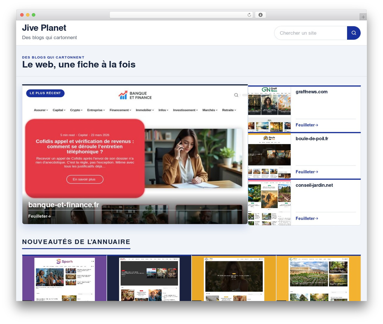 Maxwell theme WordPress - jiveplanet.fr