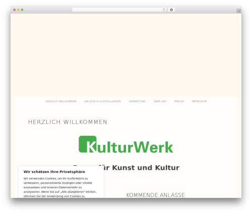 Smooth scrolling with lenis WordPress plugin - kulturwerk-ettingen.ch