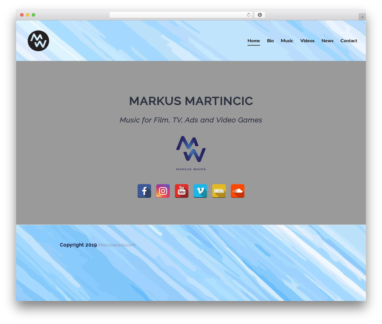 Stackable WordPress theme - marxuswaves.com