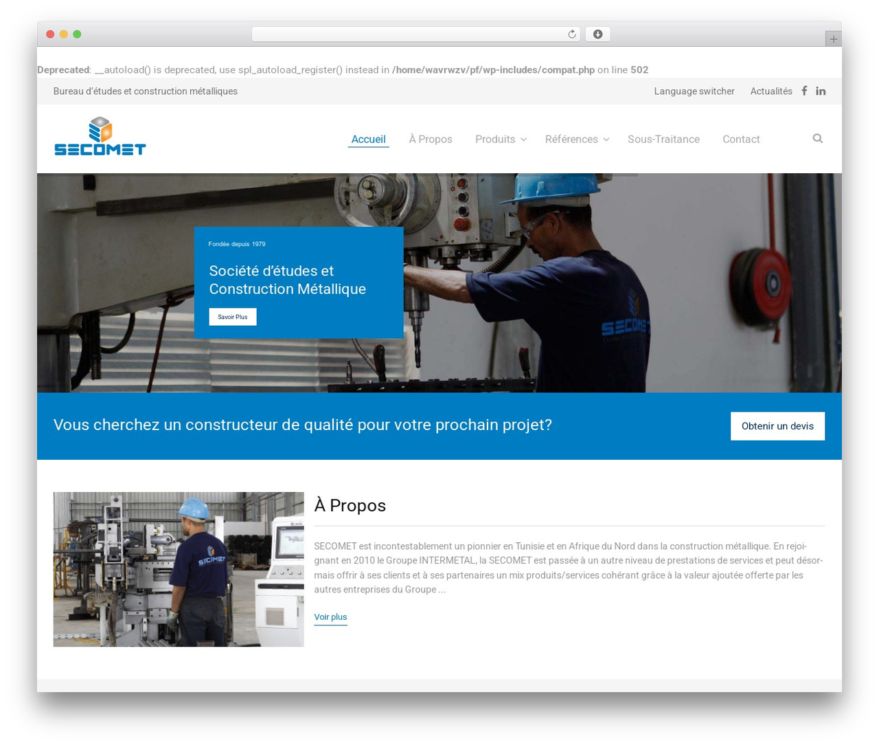 TM Builder WordPress theme - secomettunisie.com TM Builder WordPress theme - secomettunisie.com