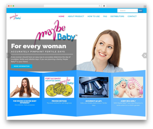 WordPress theme mb - momtomorrow.com