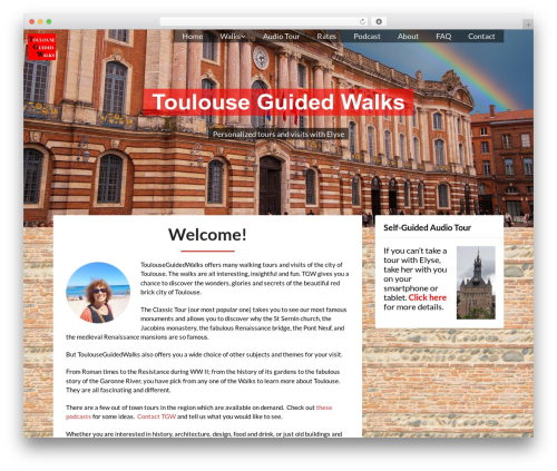 WP theme Adaptable Notes - Elyse - toulouseguidedwalks.com